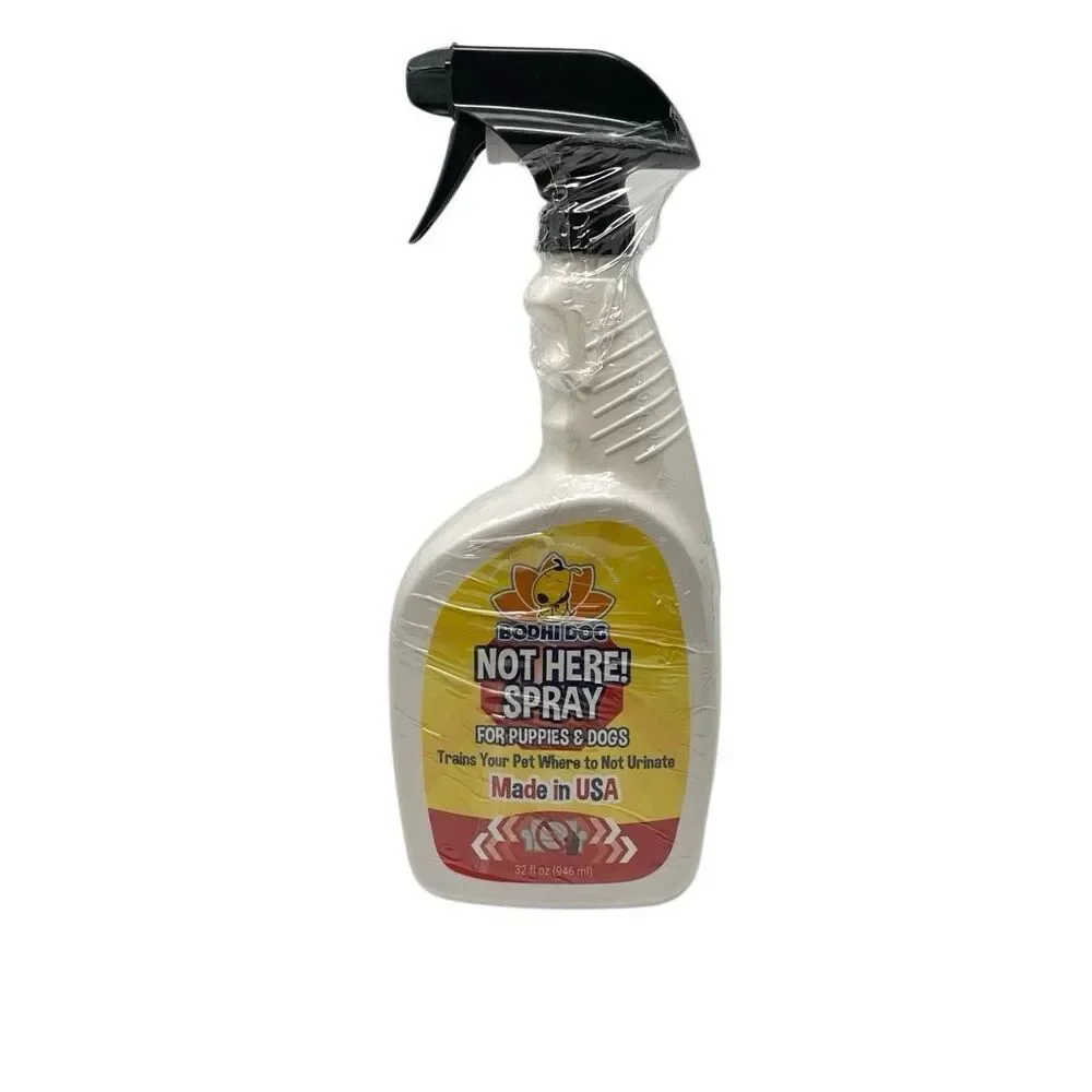 Bodhi Dog Not Here! Pet Training Spray No Remarking 32 oz Spray Bottle New